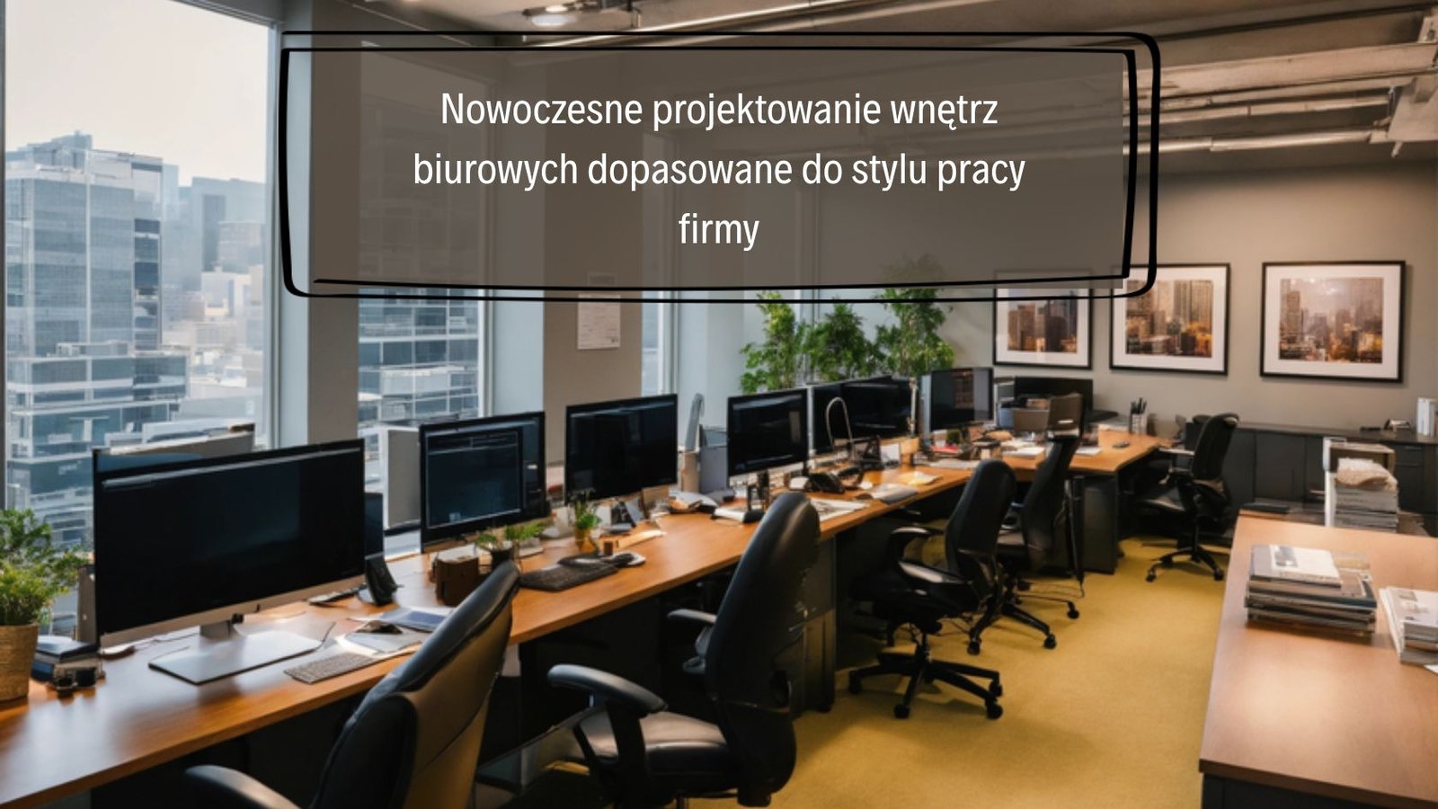 Nowoczesne projektowanie wnętrz biurowych dopasowane do stylu pracy firmy